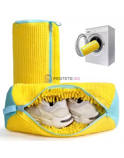 Калъф за пране на обувки торба с микрофибър